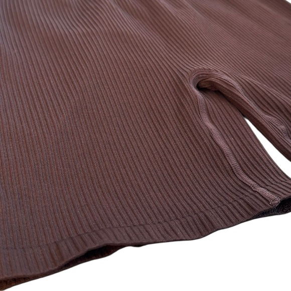 Cotton On Body Brown Ribbed Bike Short Size XL - Picture 3 of 7